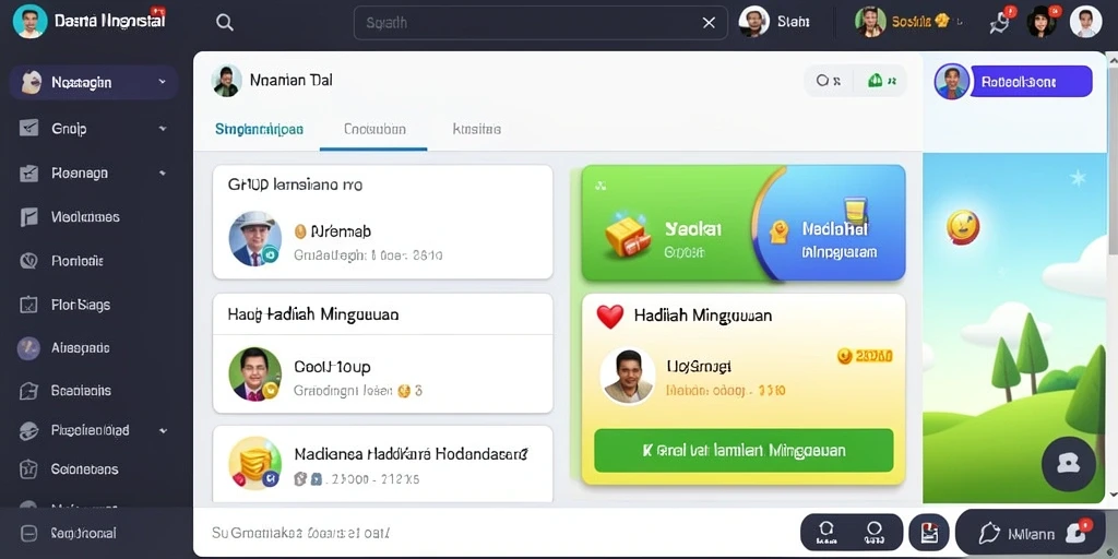Tampilan antarmuka yang intuitif dan mudah digunakan.