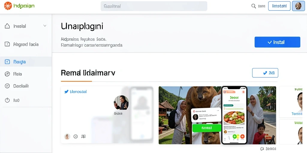 Menampilkan antarmuka pengguna yang intuitif dan menarik.