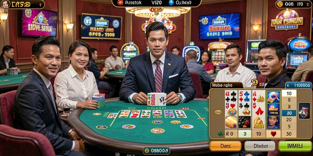 Tampilan awal permainan yang menawan.