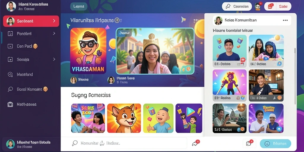 Tampilan antarmuka yang menarik dan mudah dinavigasi.
