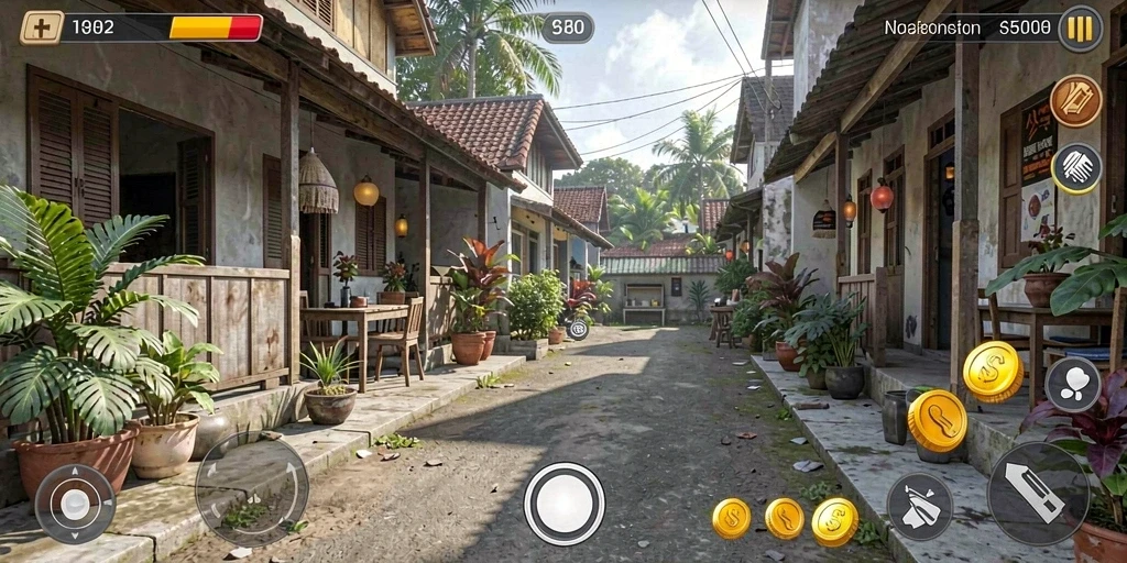 Tampilan antarmuka pengguna yang intuitif.